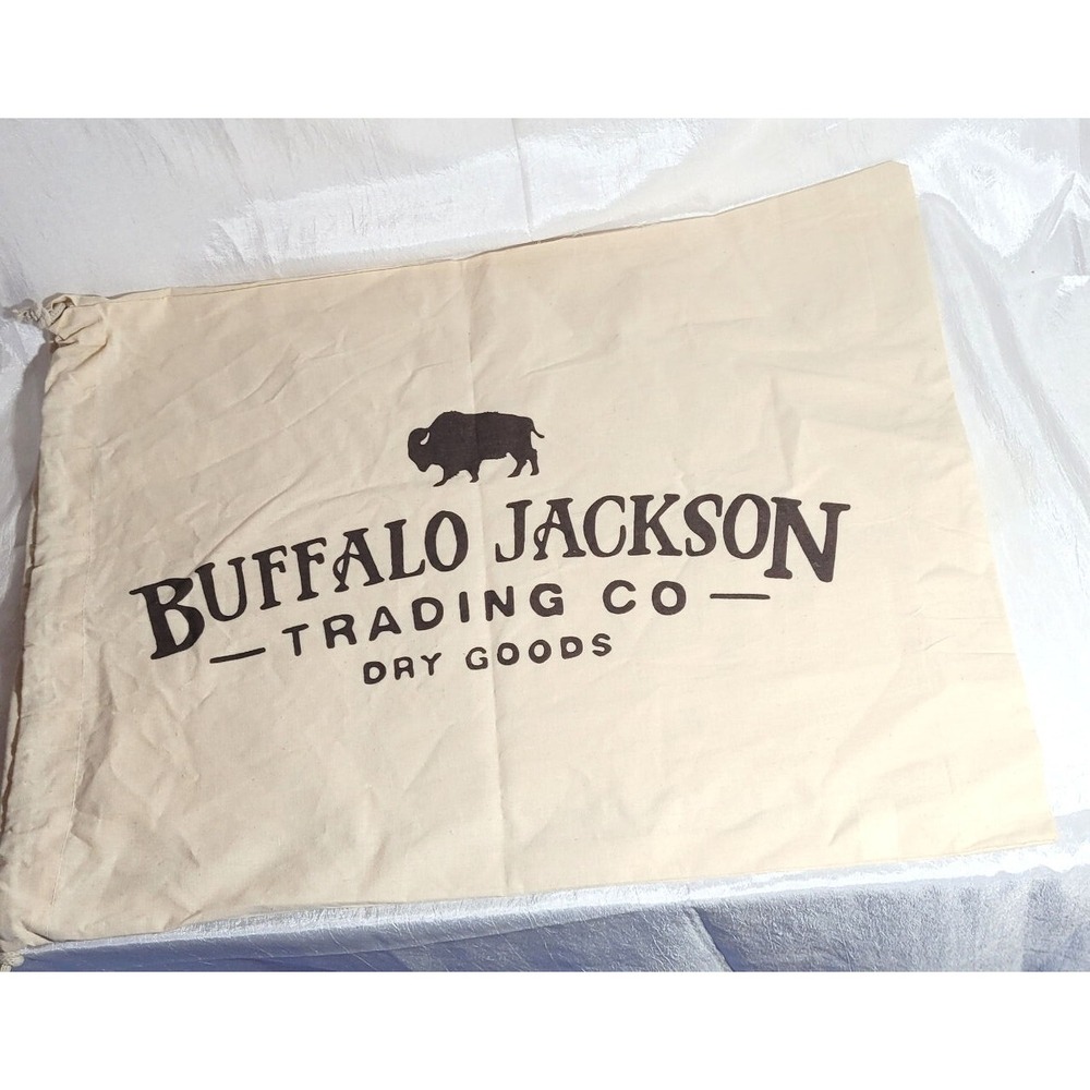 Buffalo Jackson Trading Co Dry Goods Cloth Feed‎ Sack 18.5" x 23.5"